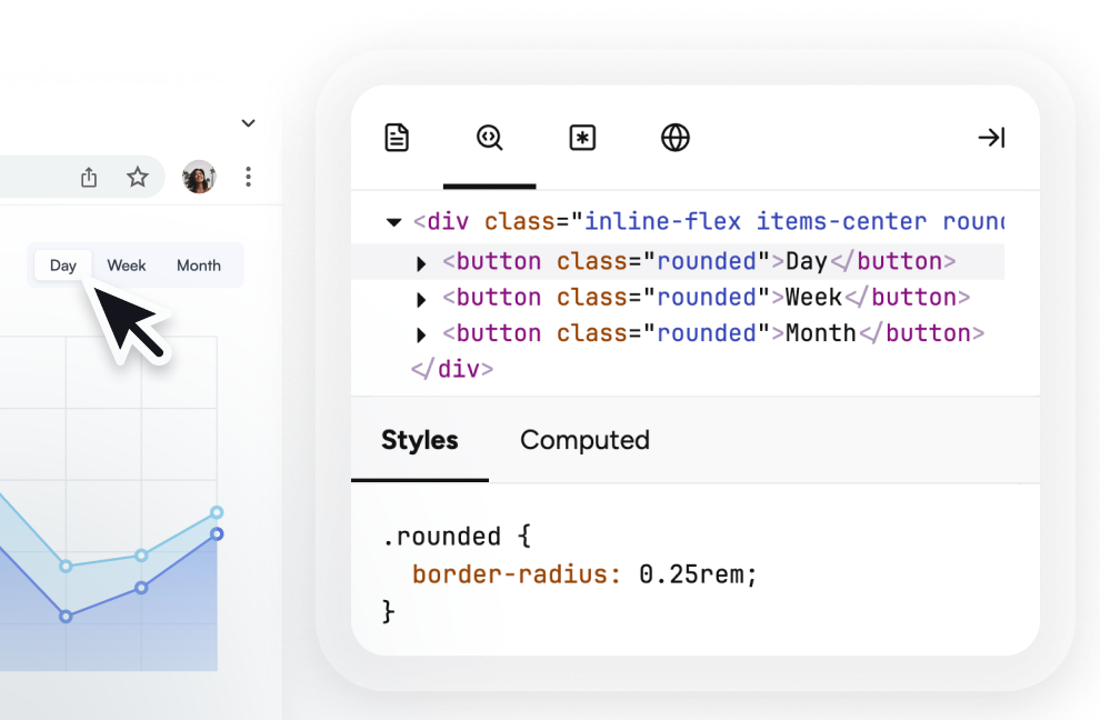 A browser console showing the source code of a webpage.